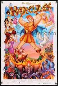 5k348 HERCULES DS 1sh '97 Walt Disney Ancient Greece fantasy cartoon!