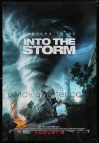 5k396 INTO THE STORM advance DS 1sh '14 Richard Armitage, tornado storm chaser action!