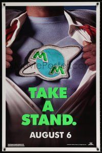 5k492 METEOR MAN teaser 1sh '93 Robert Townsend directs & stars, wild sci-fi superhero!