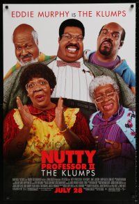 5k549 NUTTY PROFESSOR 2 advance DS 1sh '00 great image of Eddie Murphy as entire Klump family!