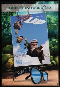 5k625 REALD 3D 1sh '09 great image of sunglasses and wacky image from Disney's Up!