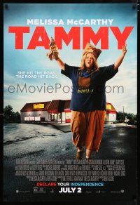 5k755 TAMMY advance DS 1sh '14 Melissa McCarthy hits the road in title role