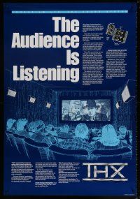 5k777 THX audience is listening style 1sh '80s advertising George Lucas' innovative sound system!