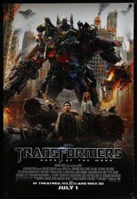 5k794 TRANSFORMERS: DARK OF THE MOON July 1 advance DS 1sh '11 Michael Bay action, Shia LaBeouf!