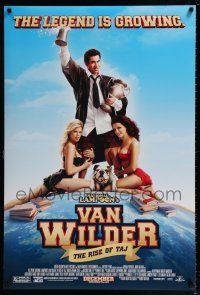 5k816 VAN WILDER 2: THE RISE OF TAJ advance DS 1sh '06 wacky image of Kal Penn & sexy women w/dog!