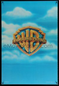 5k829 WARNER BROS DS 1sh '97 cool image of the WB shield logo floating in sky!