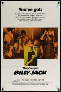 5r102 BILLY JACK color style 1sh '71 Tom Laughlin, Delores Taylor, most unusual boxoffice success!