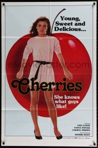 5r185 CHERRIES 1sh '70s young, sweet and delicious, she knows what guys like!