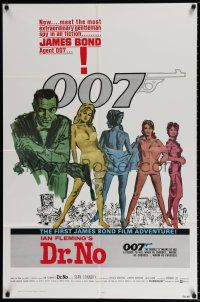 5r267 DR. NO 1sh R80 Sean Connery is the most extraordinary gentleman spy James Bond 007!