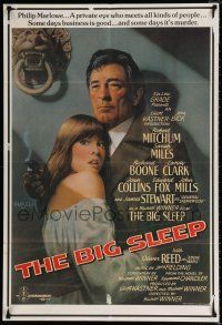 5r002 BIG SLEEP English 1sh '78 Robert Mitchum, Amsel art!