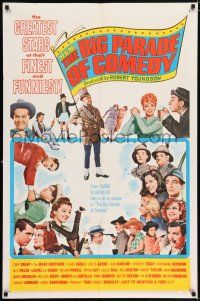 5r682 MGM'S BIG PARADE OF COMEDY 1sh '64 Marx Bros., Abbott & Costello, Lucille Ball!
