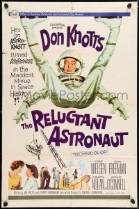 5r814 RELUCTANT ASTRONAUT 1sh '67 wacky Don Knotts in the maddest mixup in space history!