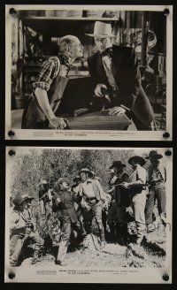 5s938 IN OLD CALIFORNIA 2 8x10 stills '42 both with Big John Wayne, one punching Dick Purcell!