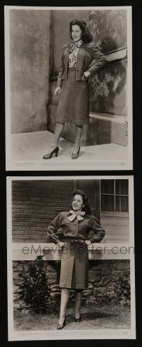 5s942 JOYCE REYNOLDS 2 8x10 stills '44 great full-length images of the gorgeous star from Janie!