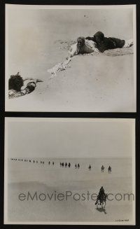 5s945 LAWRENCE OF ARABIA 2 8x10 stills '63 David Lean, Peter O'Toole, dramatic desert scenes!