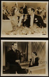 5s974 RIO 2 8x10 stills R48 great images of Basil Rathbone & Sigrid Gurie, love triangle!