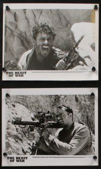 5s208 BEAST 34 8x10 stills '88 Jason Patric, Steven Bauer, cool Afghanistain war images!