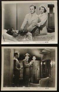 5s564 CLAY PIGEON 7 8x10 stills '49 Barbara Hale & Bill Williams, Fleischer film noir!