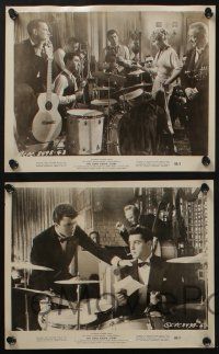 5s689 GENE KRUPA STORY 5 8x10 stills '60 great images of Sal Mineo as the famous drummer!