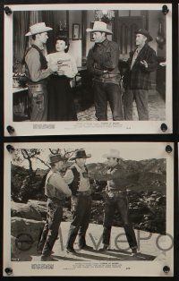 5s692 GUNMEN OF ABILENE 5 8x10 stills '50 great images of cowboy Rocky Lane & Roy Barcroft