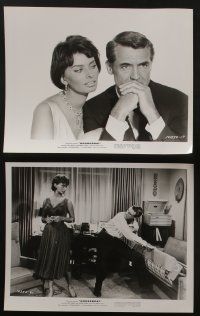 5s570 HOUSEBOAT 7 8x10 stills '58 romantic images of Cary Grant & beautiful Sophia Loren!