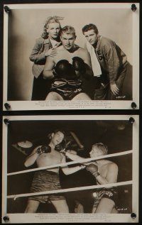 5s262 JOE PALOOKA IN WINNER TAKE ALL 16 8x10 stills '48 Joe Kirkwood, Jr., Elyse Knox, boxing!