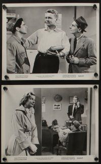 5s263 JUST ACROSS THE STREET 16 8x10 stills '52 Ann Sheridan, John Lund, get a laughing load of this