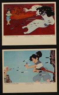 5s013 MAGIC BOY 12 color 8x10 stills '60 Japanese animated ninja fantasy adventure, early anime!