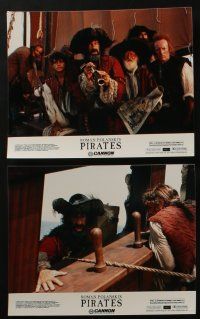5s085 PIRATES 8 color 8x10 stills '86 Walter Matthau, directed by Roman Polanski!
