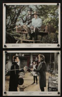 5s088 PURPLE MASK 8 color 8x10 stills '55 Tony Curtis, Gene Barry, Dan O'Herlihy, Angela Lansbury!