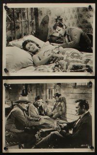 5s311 RAW EDGE 13 8x10 stills '56 cowboy Rory Calhoun, sexy Yvonne De Carlo, Mara Corday