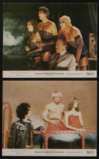 5s090 ROCKY HORROR PICTURE SHOW 8 8x10 mini LCs '75 Tim Curry, Susan Sarandon, Barry Bostwick!