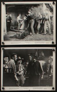 5s657 SILVER LODE 6 8x10 stills '54 great images of cowboy John Payne, Dan Duryea!