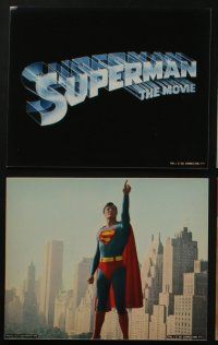 5s048 SUPERMAN 9 color 8x10 stills '78 Christopher Reeve, Marlon Brando, Susannah York, Kidder!