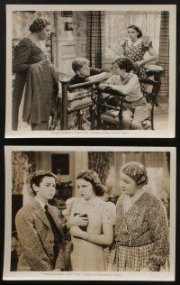 5s538 THOROUGHBREDS DON'T CRY 8 8x10 stills '37 Judy Garland, Mickey Rooney, horse racing images!