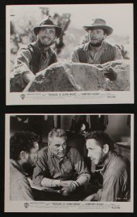 5s542 TREASURE OF THE SIERRA MADRE 8 8x10 stills R53 Humphrey Bogart, Tim Holt & Walter Huston!