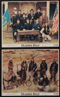 5s174 ULZANA'S RAID 4 8x10 mini LCs '72 Burt Lancaster, Bruce Davison, directed by Robert Aldrich!