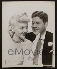 5s884 UNFAITHFULLY YOURS 3 8x10 stills '48 great images of sexy Barbara Lawrence, Rudy Vallee!
