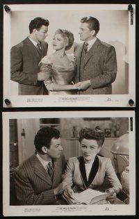 5s340 WALLS OF JERICHO 12 8x10 stills '48 Cornel Wilde, Anne Baxter, a young Kirk Douglas