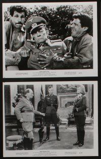 5s467 WAR ITALIAN STYLE 9 8x10 stills '66 Due Marines e un Generale, WWII images, Buster Keaton