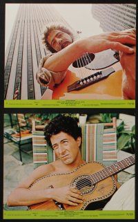 5s110 WHO IS HARRY KELLERMAN 8 8x10 mini LCs '71 great images of Dustin Hoffman with guitar!