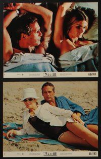 5s117 WINNING 8 8x10 mini LCs '69 great images of Paul Newman, Joanne Woodward, Indy car racing!