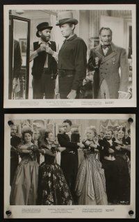 5s299 WORLD IN HIS ARMS 14 8x10 stills '52 Gregory Peck, Anthony Quinn, pretty Ann Blyth!