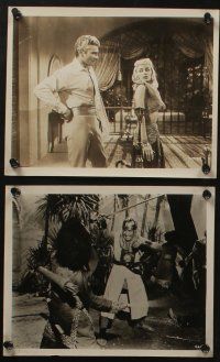 5s414 YANKEE PASHA 10 8x10 stills '54 great images of Jeff Chandler & sexy Rhonda Fleming!