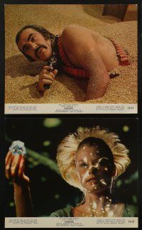 5s140 ZARDOZ 8 color 8x10 stills '74 Sean Connery & Charlotte Rampling, directed by Boorman!