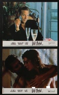 5s115 WILD ORCHID 8 color English FOH LCs '90 Mickey Rourke, Jacqueline Bisset, sexy Carre Otis!