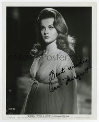5t358 ANN-MARGRET signed 8.25x10 still '64 close up in sexy nightie from Kitten with a Whip!