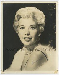 5t387 DINAH SHORE signed deluxe 8x10 still '54 great portrait of the pretty actress/singer!