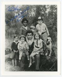 5t555 DOROTHY DEBORBA signed 8x10 REPRO still '80s by Dorothy Deborba, who's w/ the Our Gang kids!