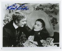 5t701 RAND BROOKS signed 8x10 REPRO still '80s close up with Vivien Leigh Gone with the Wind!